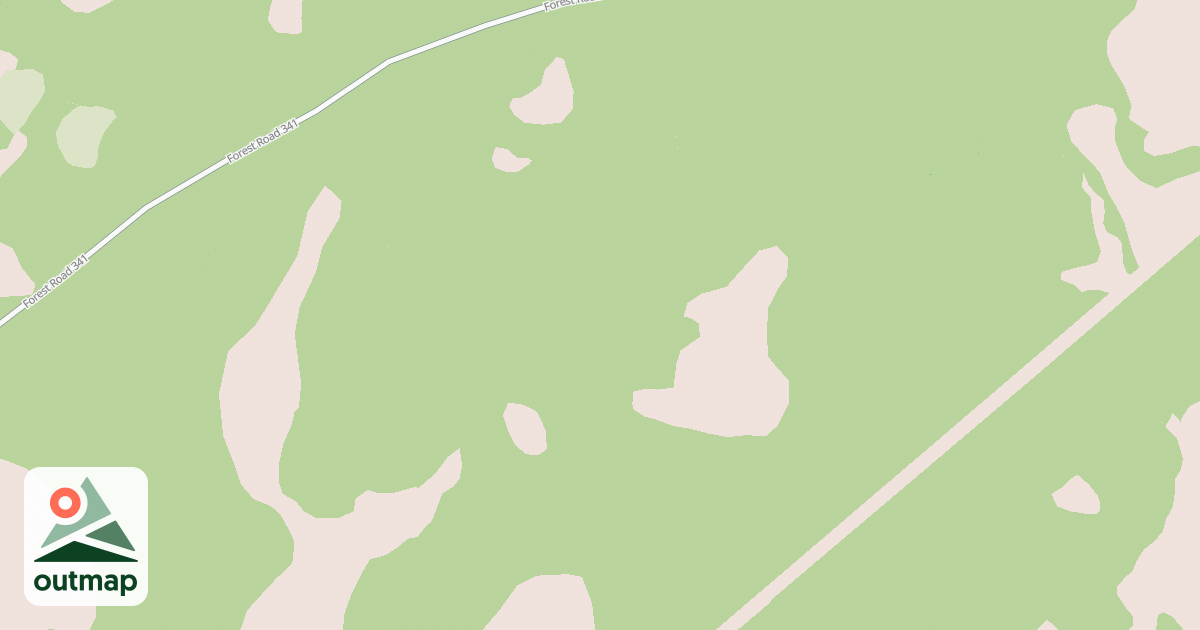 Map of USFS Motor Vehicle Use Map Roads {B507BA08-F9F2-436D-BB13-FF8DD3E2EA42}