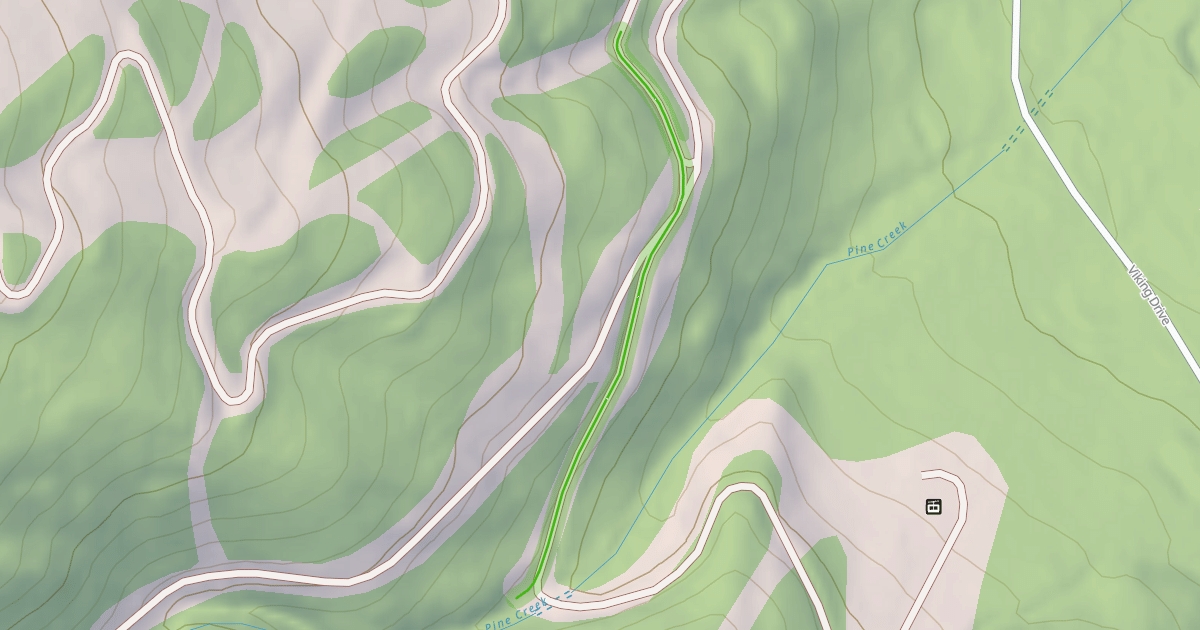 Map preview of Viking Highway