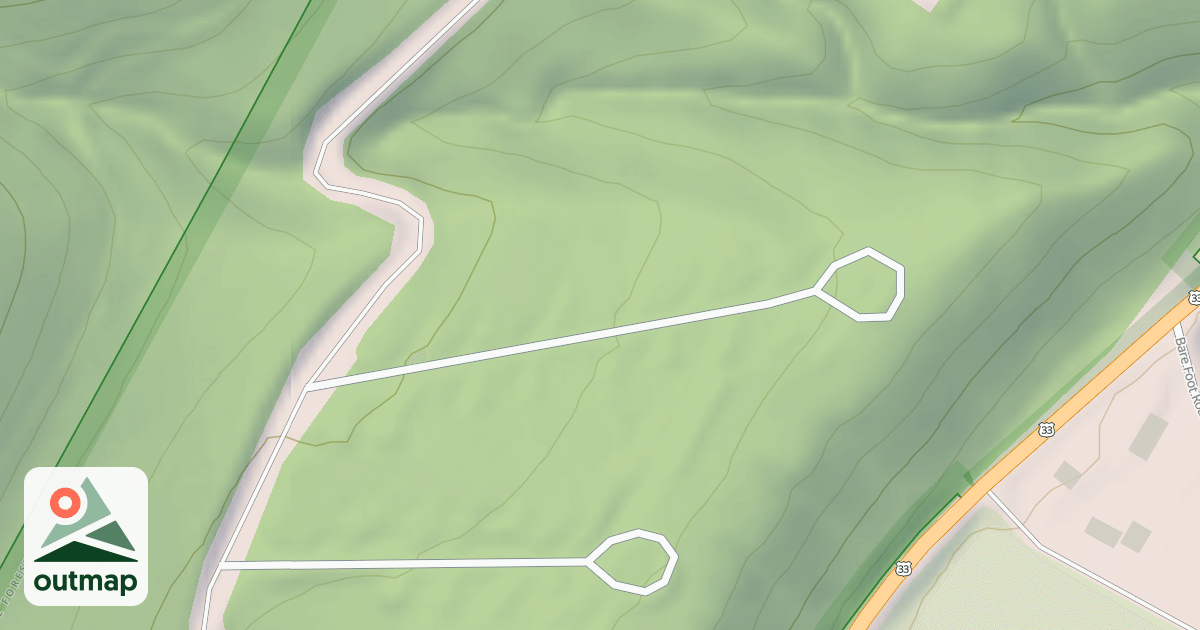Map of SENECA SHADOWS CG SPUR B