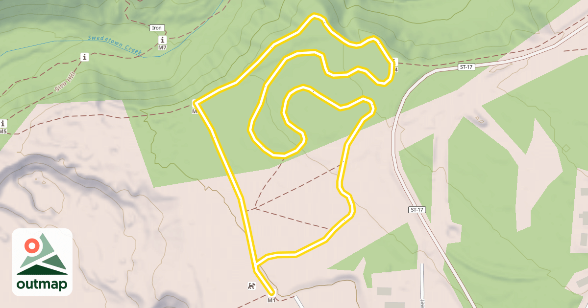 Map of St. Urho's Loop