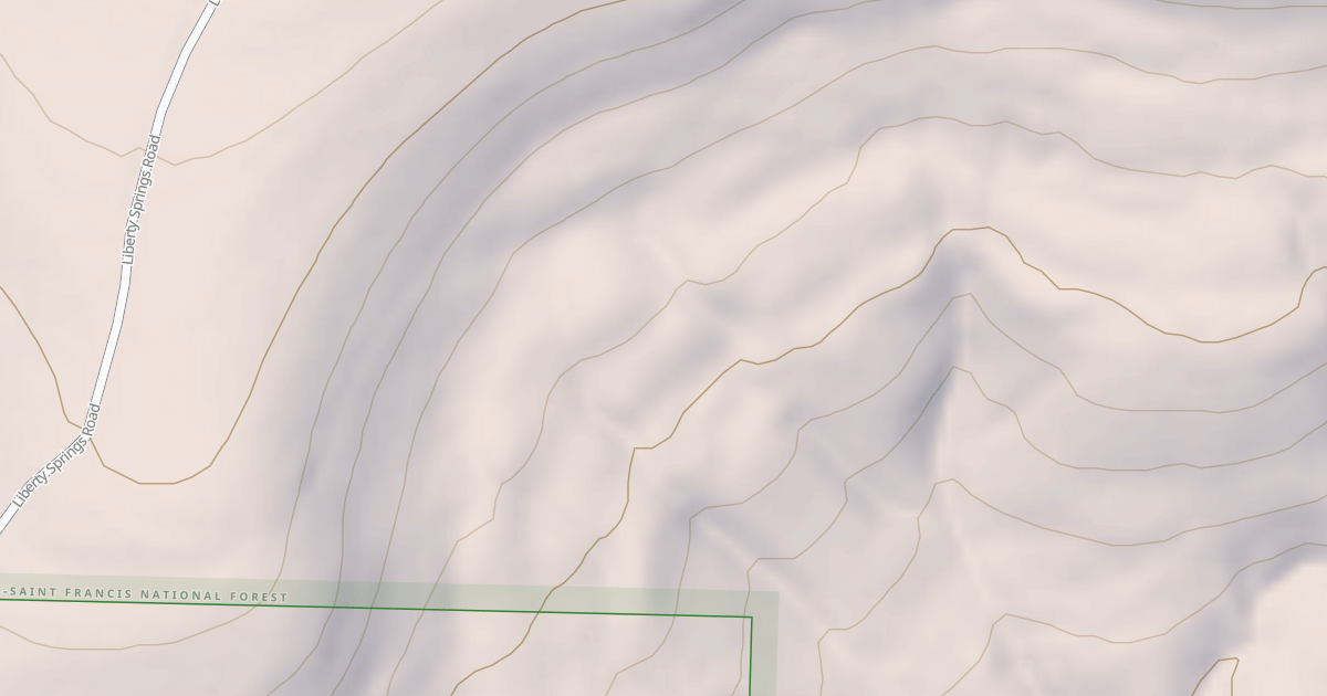 Map preview of USFS Motor Vehicle Use Map Roads {8B06E30E-CF09-47D2-A432-CB0A7D14230B}