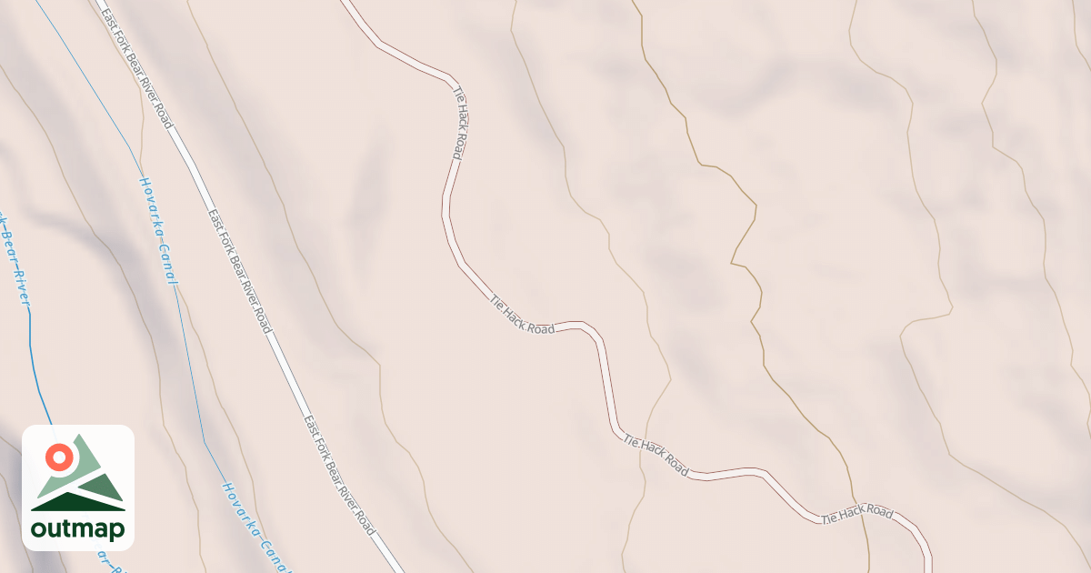 Map of EAST FORK EAST-A