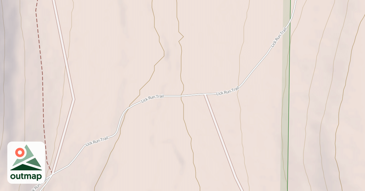 Map of Hyner Mountain Snowmobile Trails