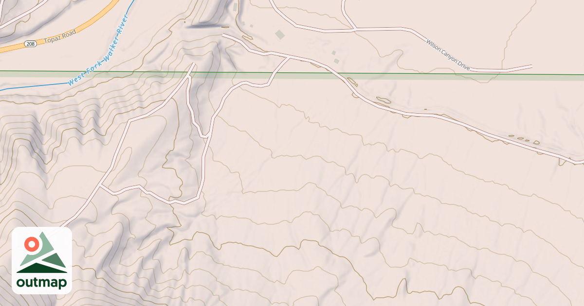 Map of BOUNDARYLINE TRAIL