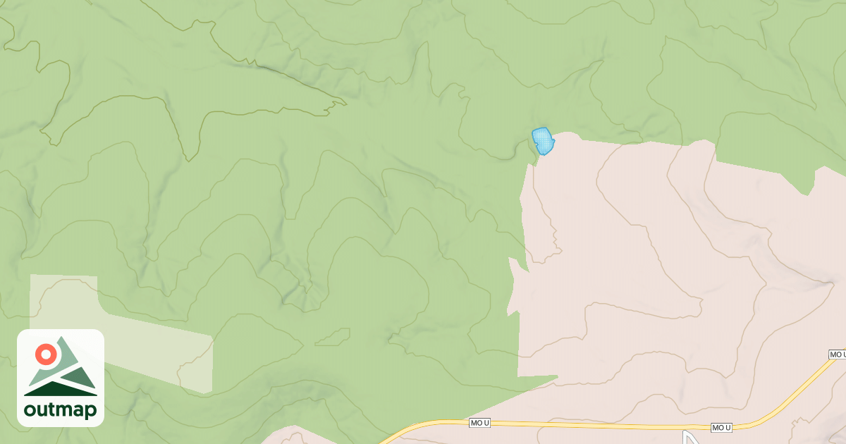 Map of KUHN CREEK SOUTH