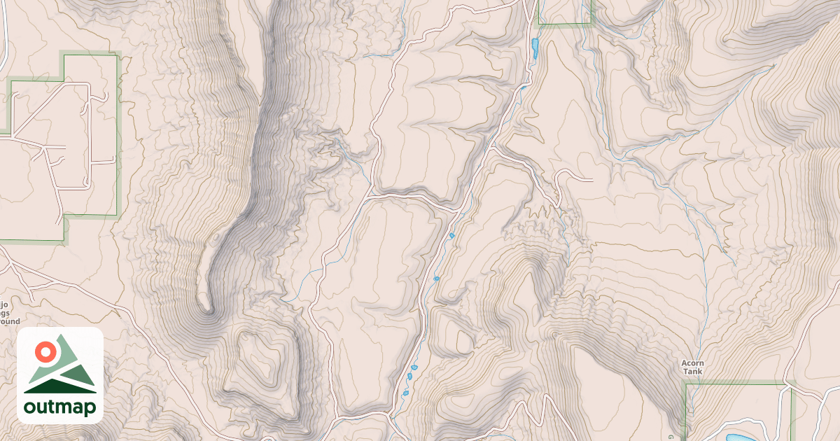 Map of 13 A