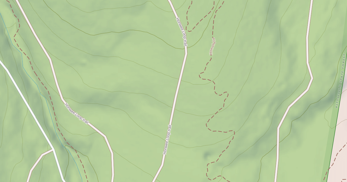 Map preview of Honwee Loop Trail