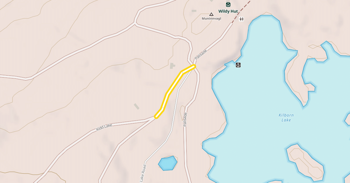 Map preview of Kidd Lake KL1