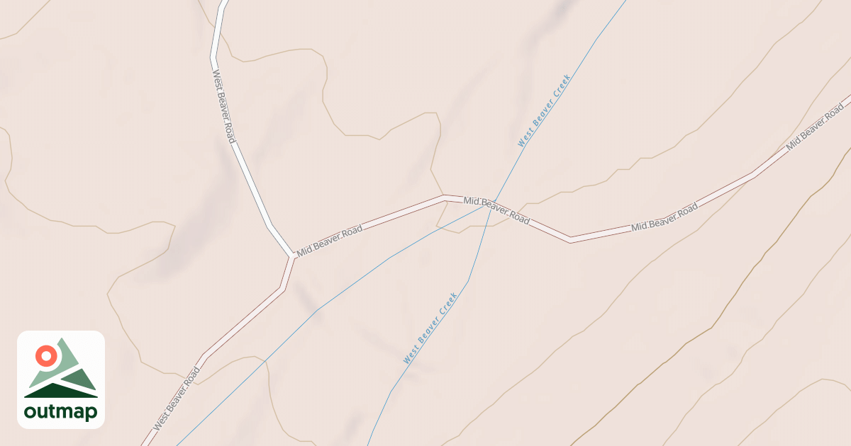 Map of MID BEAVER
