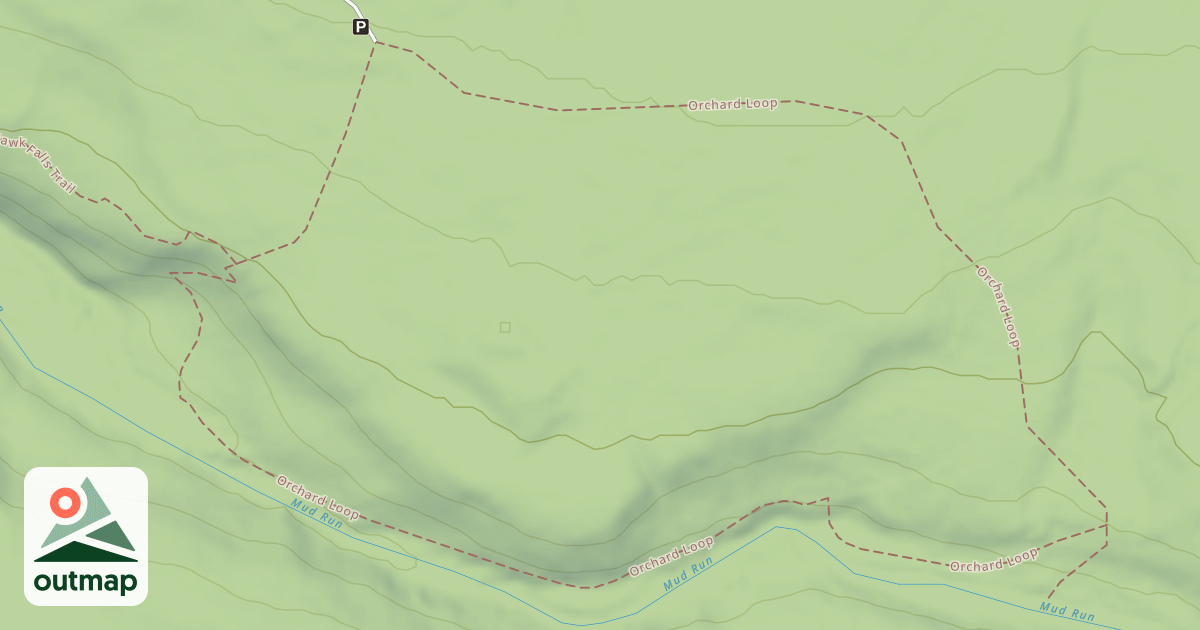 Map of Hickory Run State Park Trails