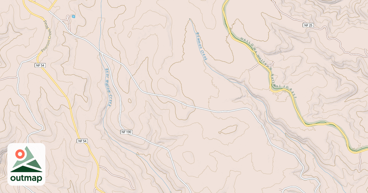 Map of USFS Motor Vehicle Use Map Roads {87D736FE-BF36-4656-B30E-6D2AFB9C8DC8}
