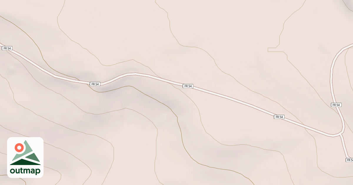 Map of MOGOLLON RIM