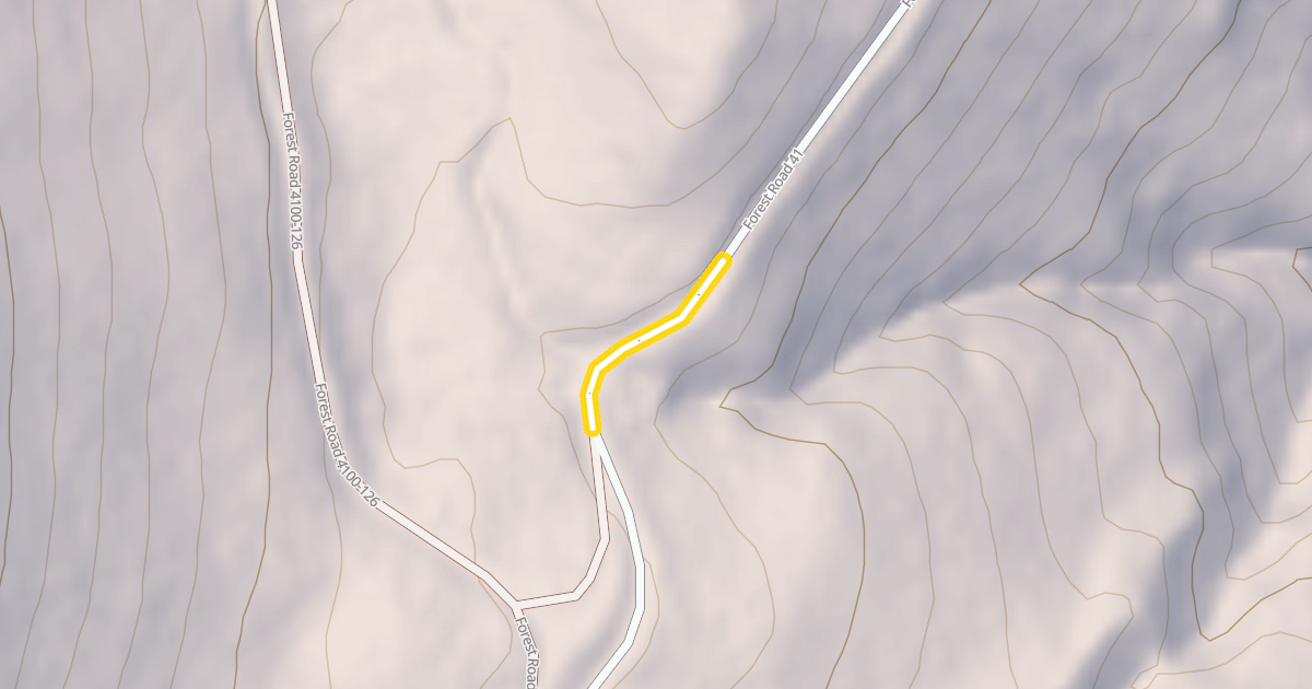 Map preview of Forest Road 41