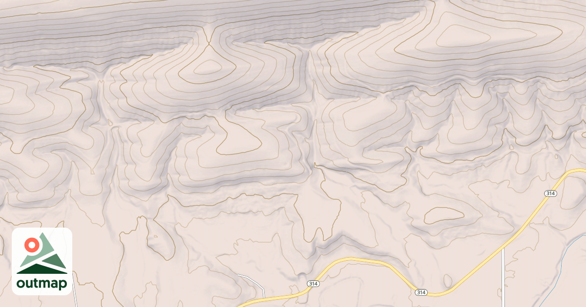 Map of TYLER