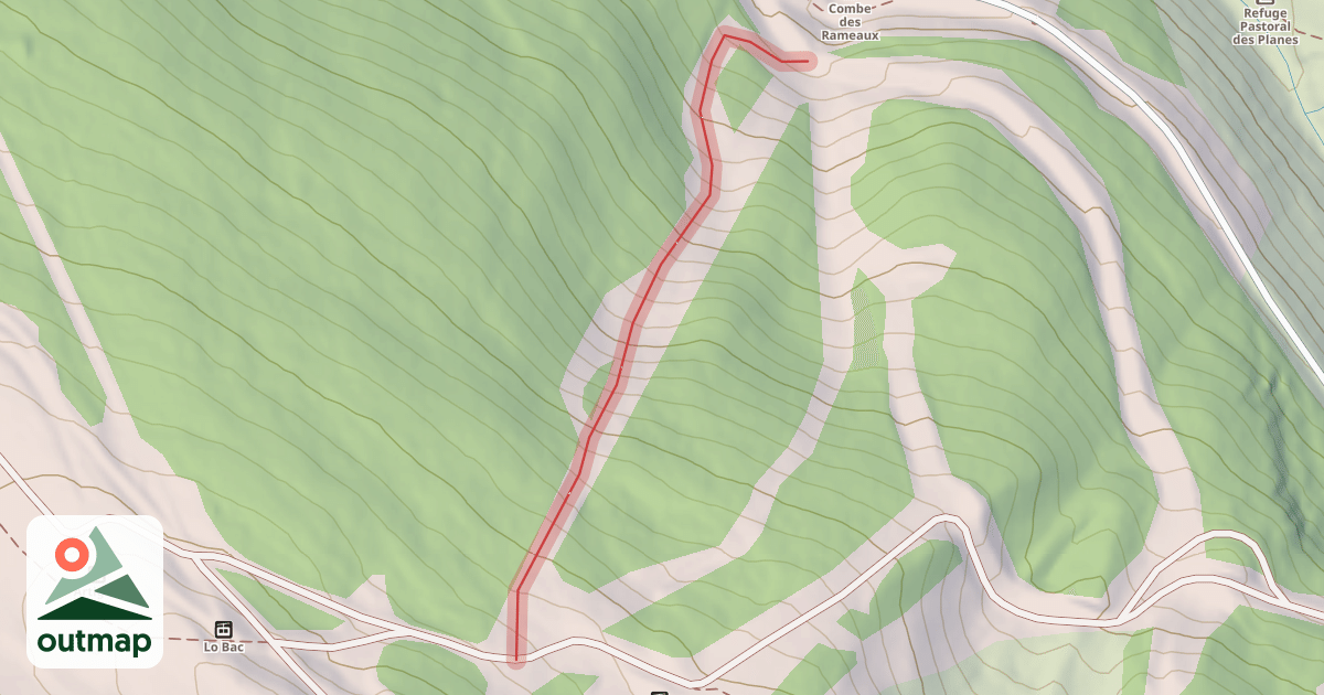 Map of Les Rhodos