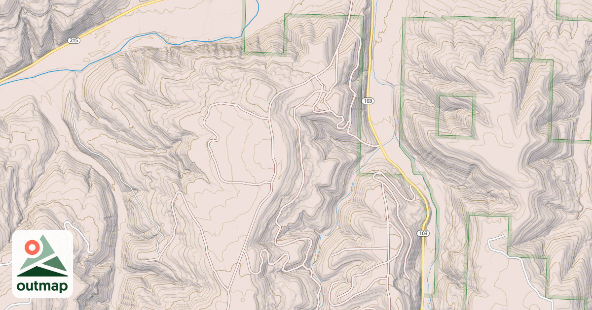Map of BUNKHOUSE