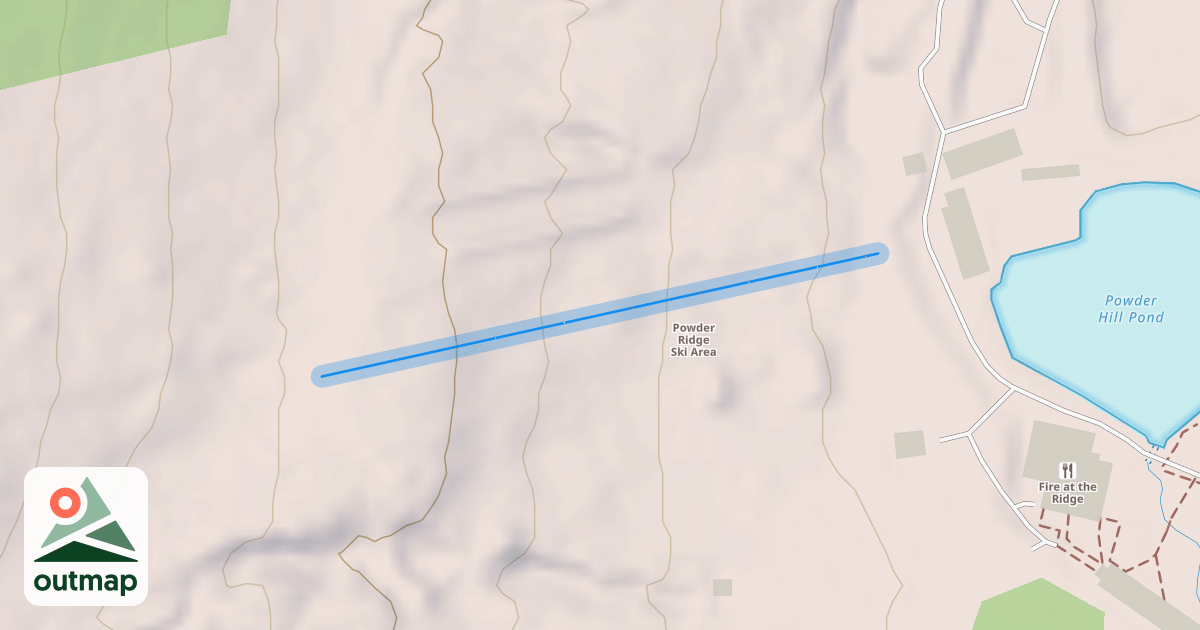 Map of Lower Middlefield