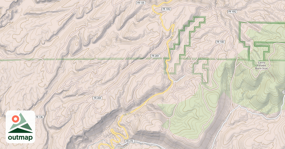 Map of PONDEROSA
