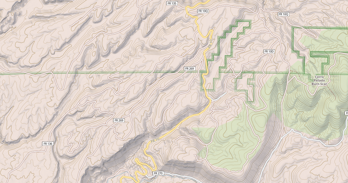Map preview of PONDEROSA