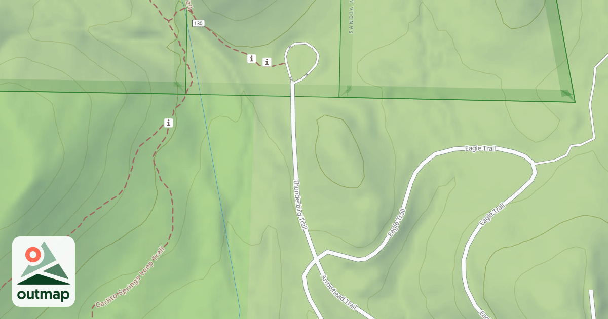 Map of CANYON ESTATES