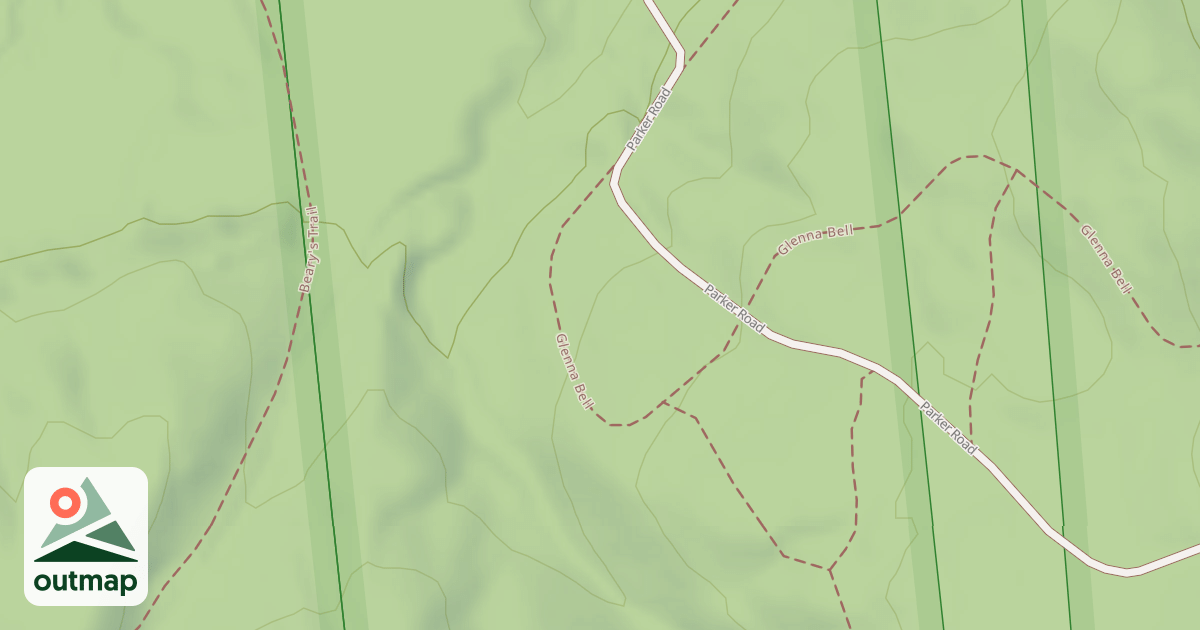 Map of USGS National Digital Trails d5858fd0-d843-4482-8ee5-35d394b77e1c