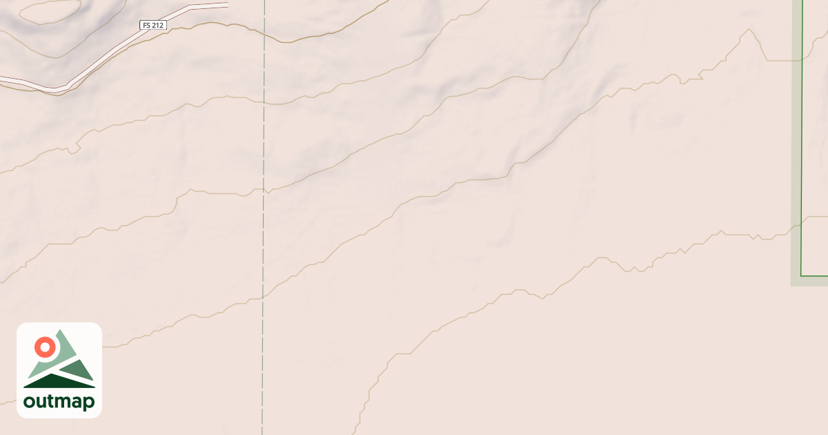 Map of USFS Motor Vehicle Use Map Trails 24415