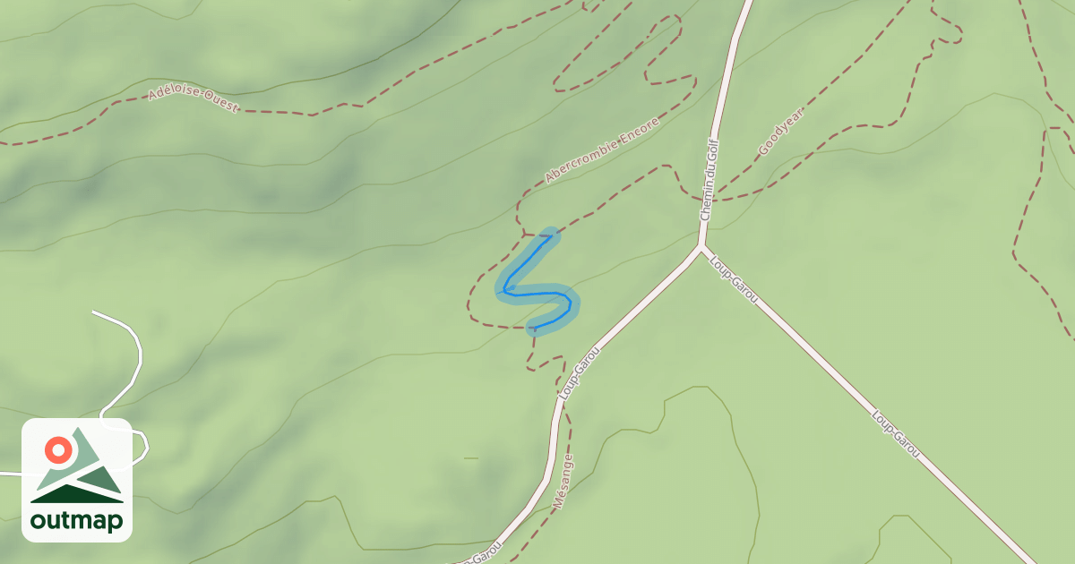 Map of Abercrombie Encore
