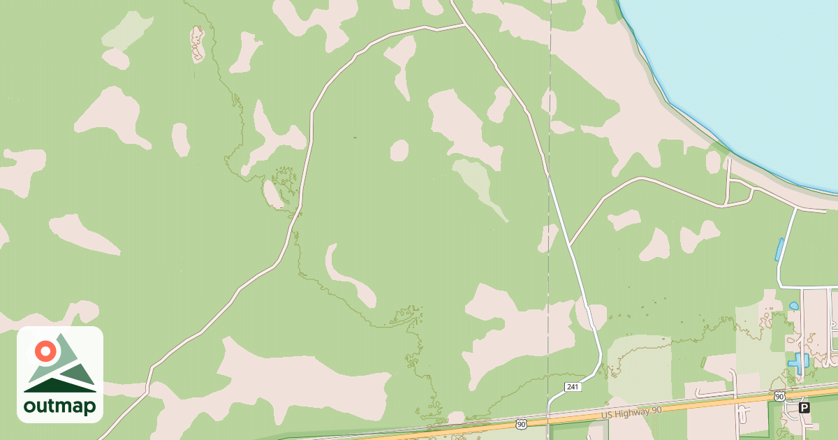 Map of USFS National Forest System Roads {CBE82EC0-D081-4D06-969C-652953BD15C6}