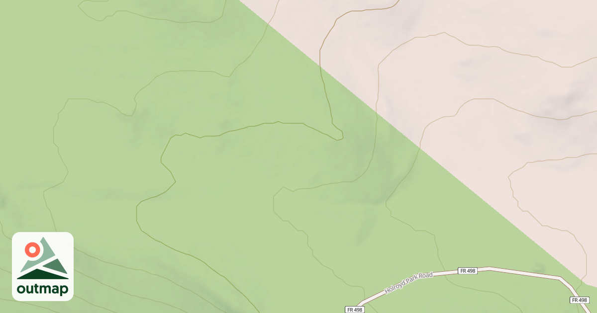 Map of HOLROYD PARK SPUR 1B