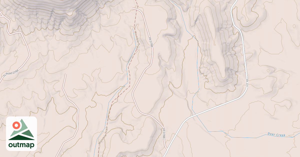 Map of BIG BRANCH