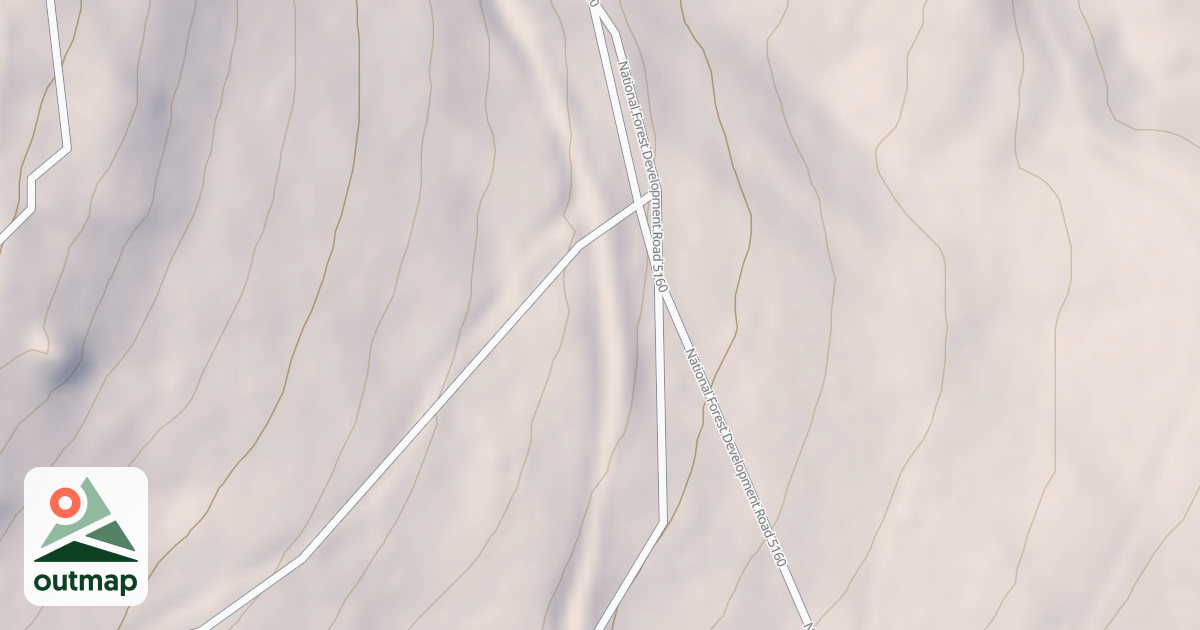 Map of Lookout Ridge Ohv