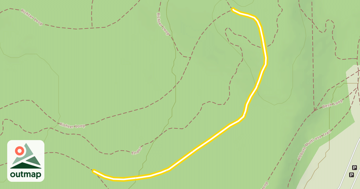 Map of Besh Loop