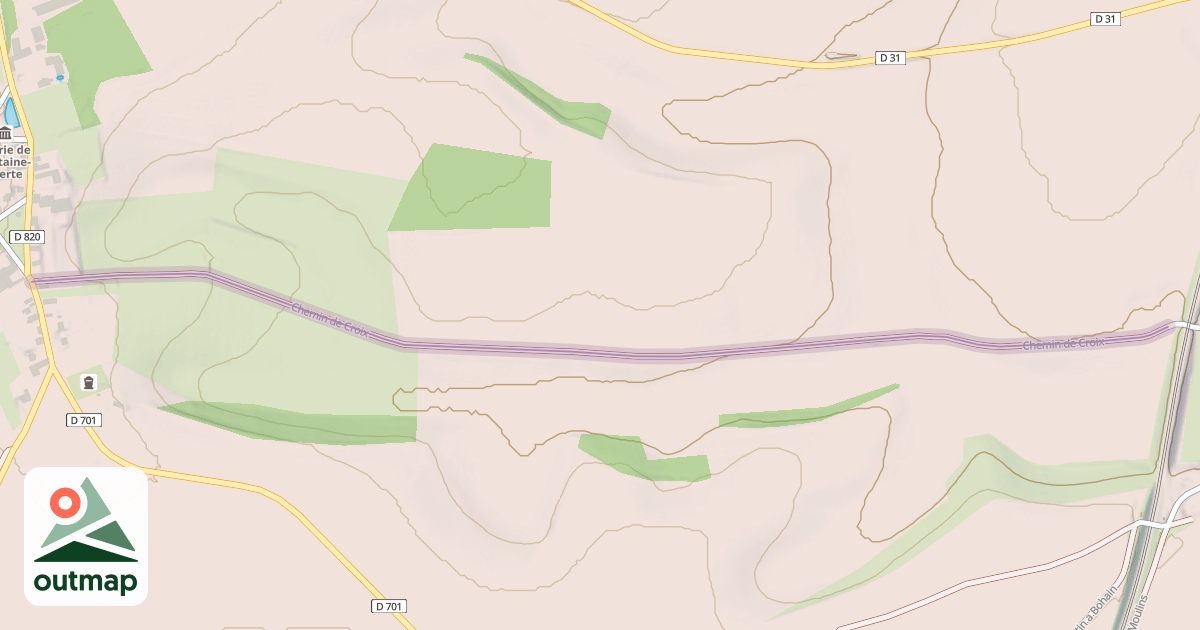 Map of Chemin de Croix