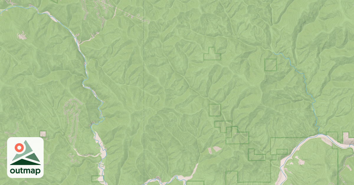 Map of BUMBLEBEE CREEK