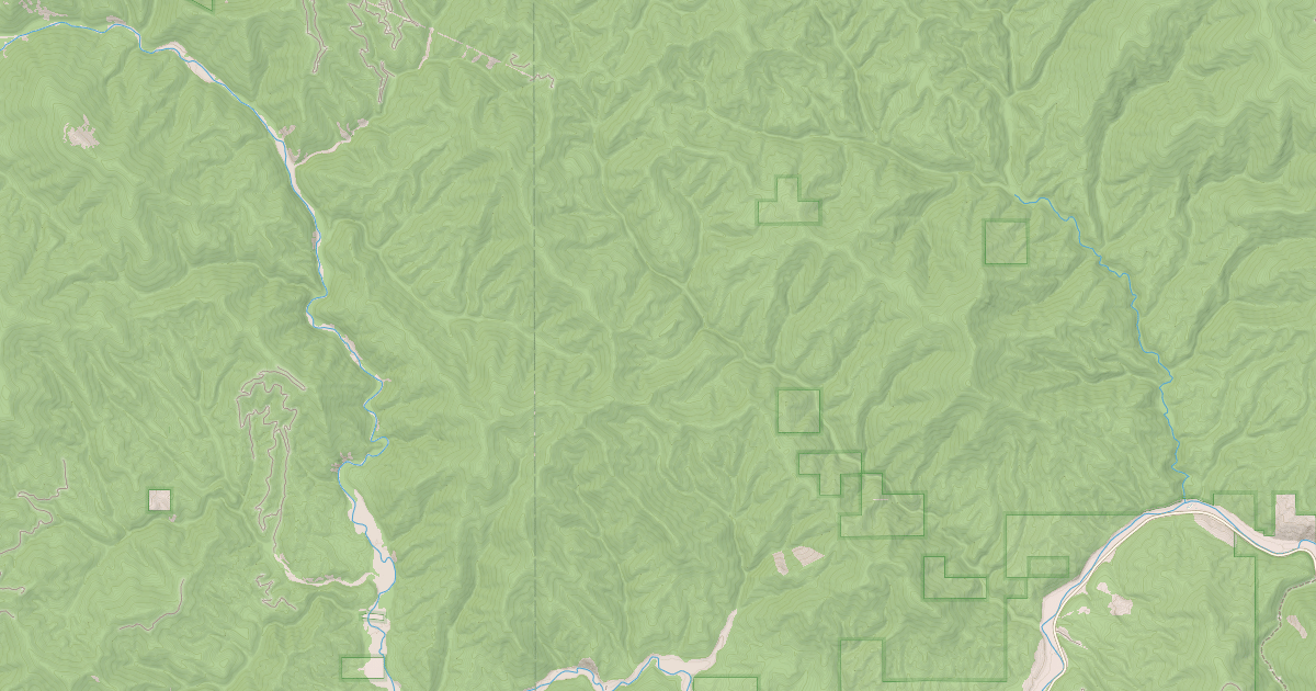 Map preview of BUMBLEBEE CREEK