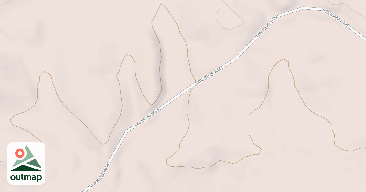 Map of RIFLE RANGE