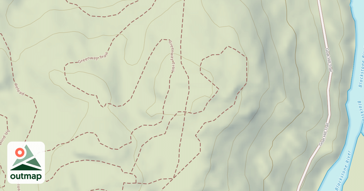 Map of Goat Hill Trail
