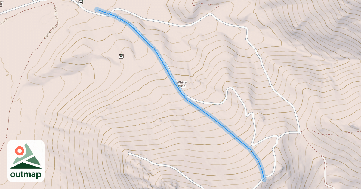 Map of Bonneville