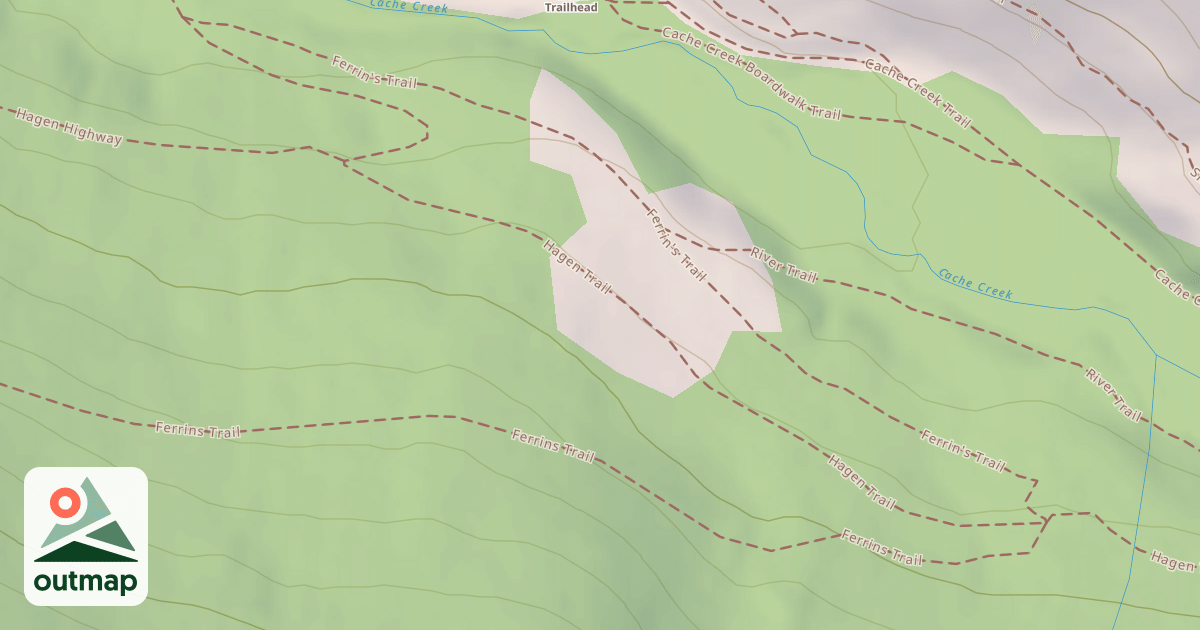 Map of Hagen Tr