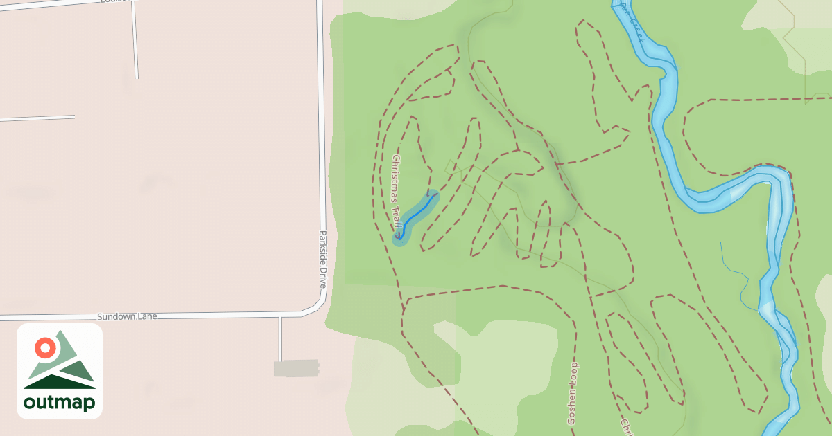 Map of Christmas Trail