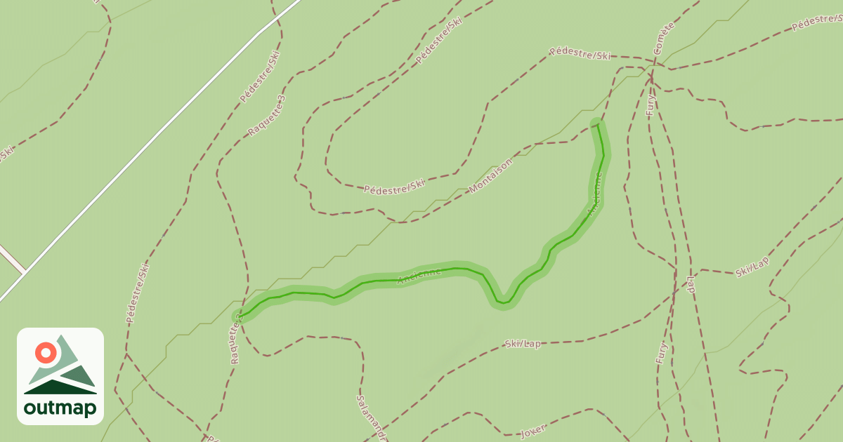 Map of Ancienne