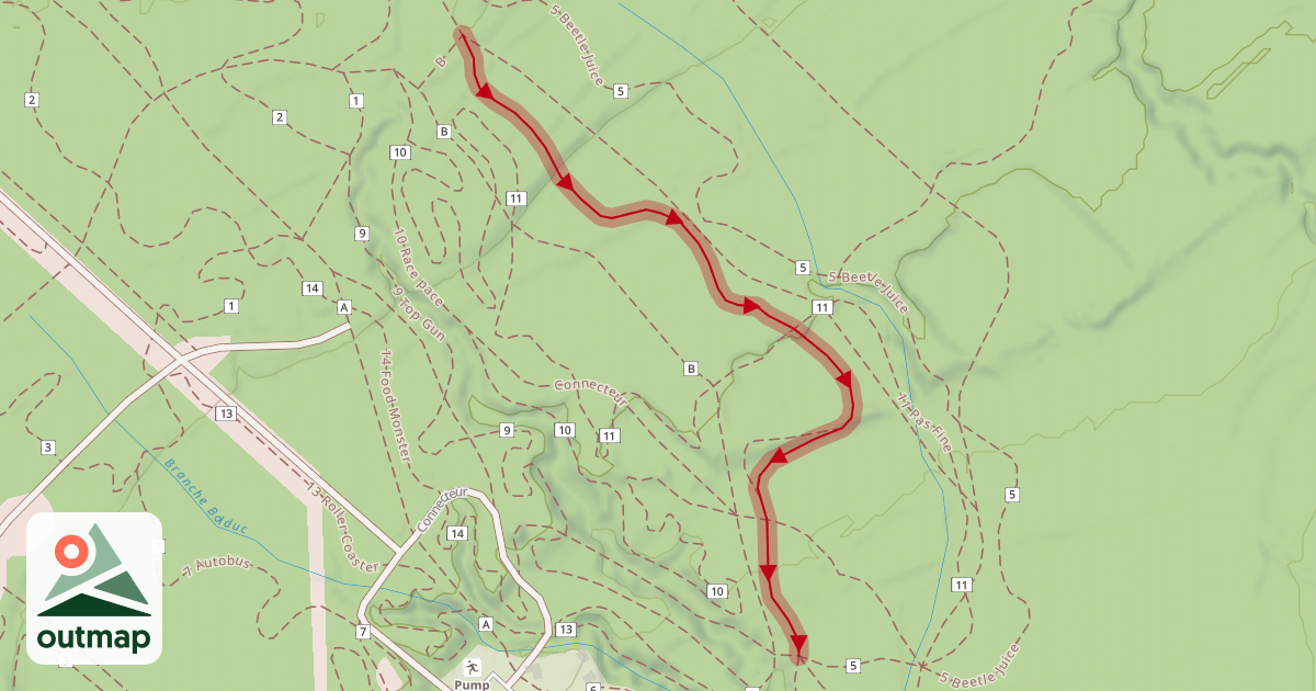 Map of 16 Freeride