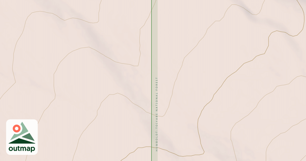 Map of ALLES CREEK SPUR B