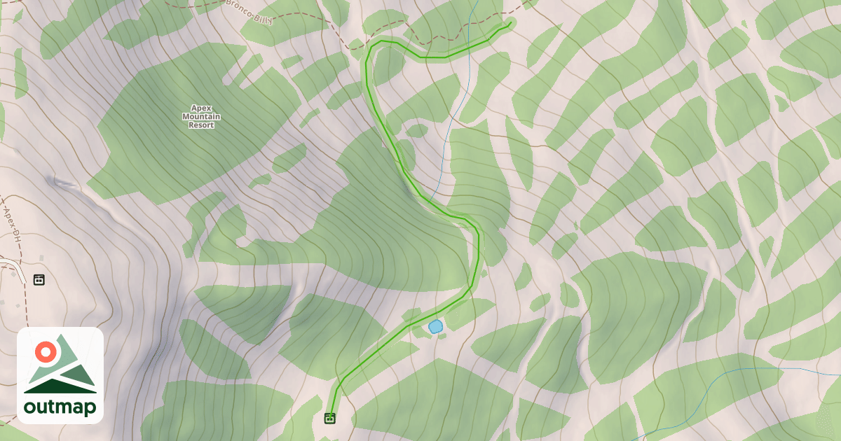 Map of Dude ney Trail