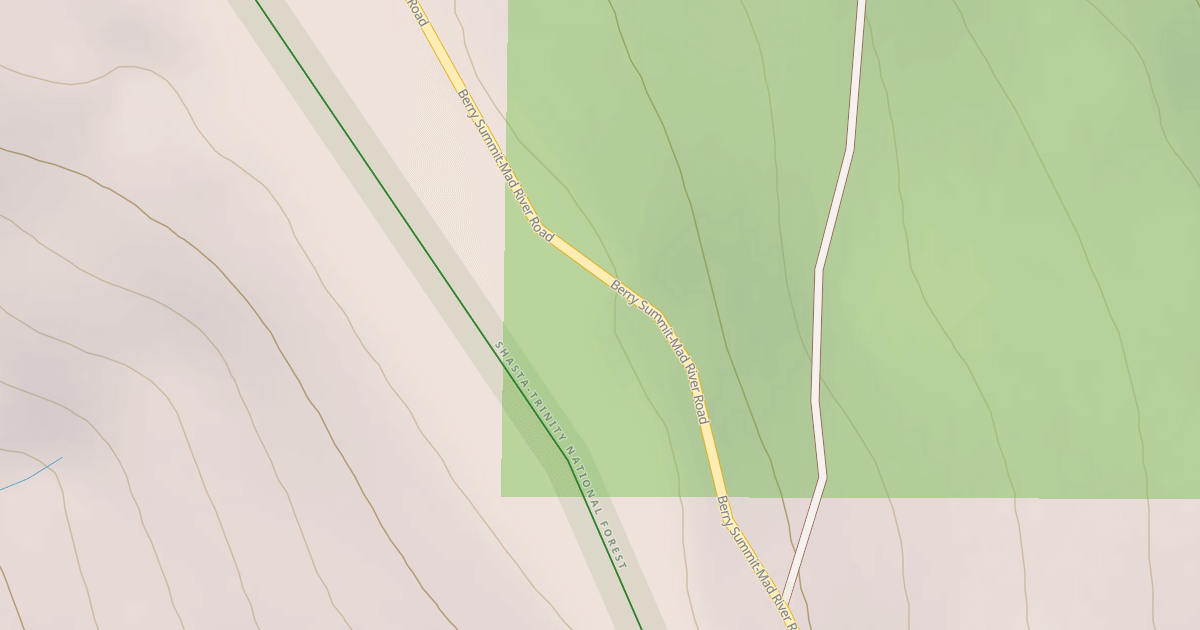 Map preview of BERRY SUMMIT-MAD RIVER