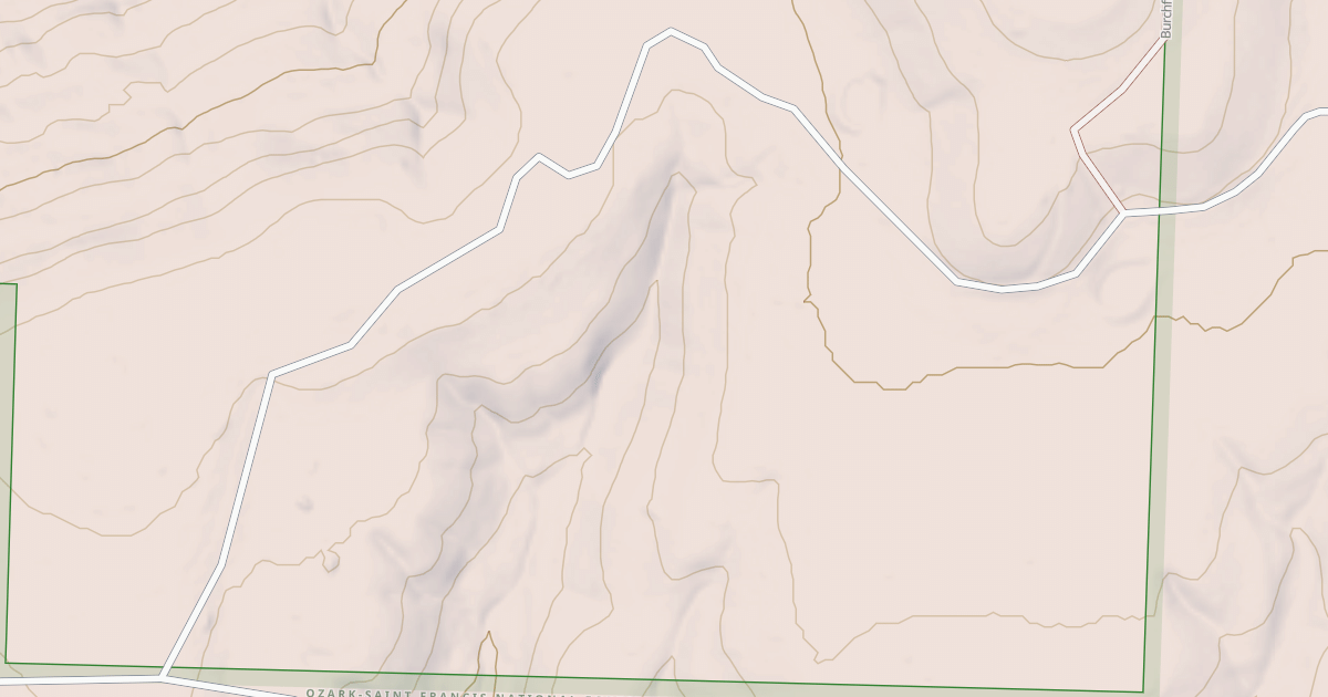 Map preview of USFS National Forest System Roads {DF442661-6062-494A-AF4D-7A1FF6F3BFC3}
