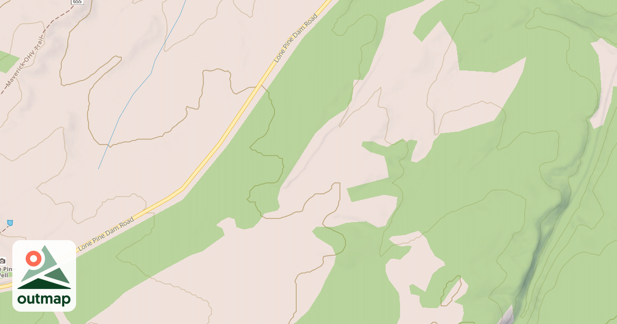 Map of USFS National Forest System Roads {D1F292B1-B252-4C26-9EFF-1AB72CA6F296}