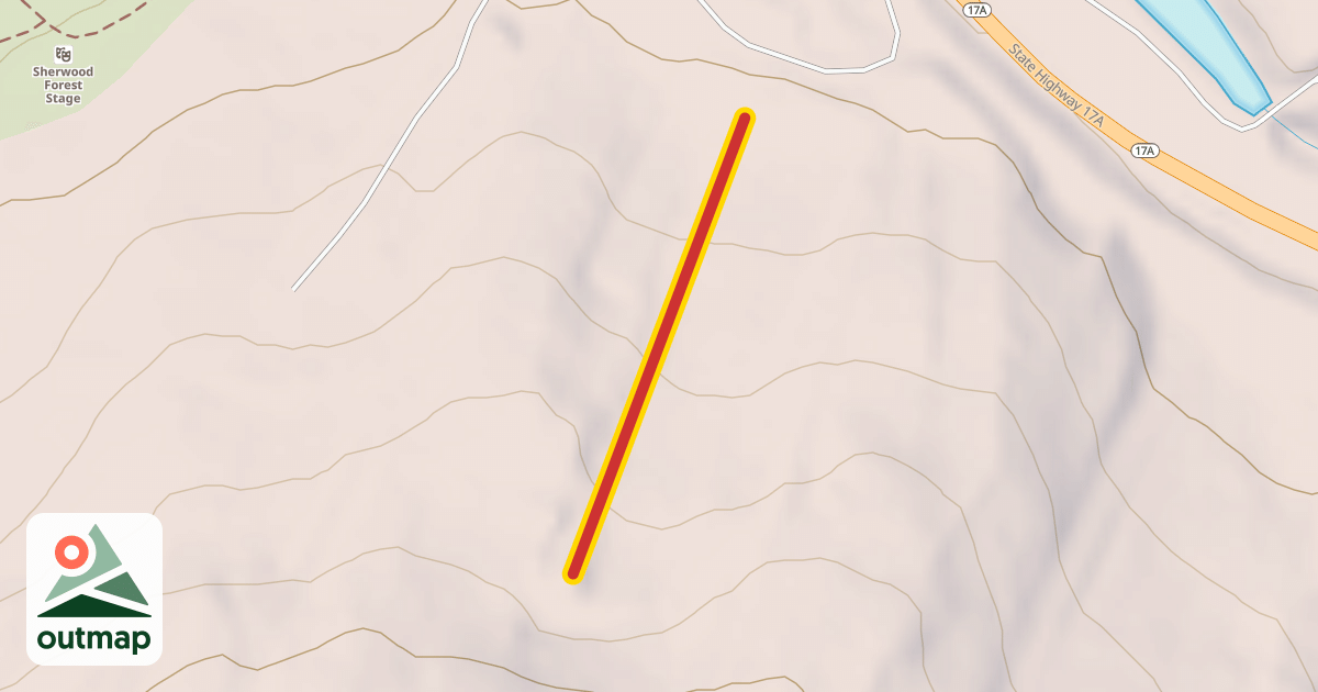 Map of Bunny Lift