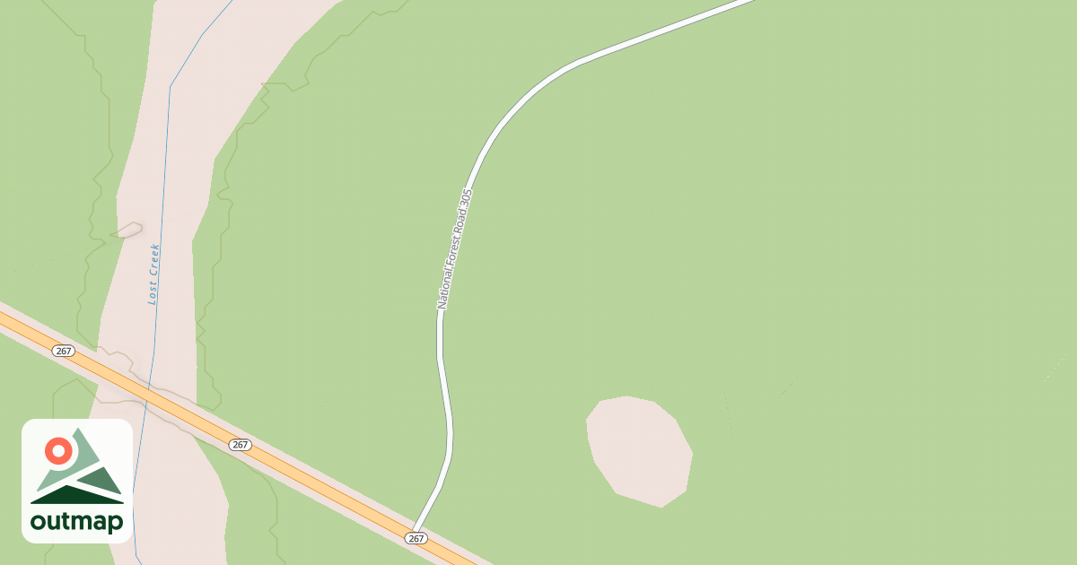 Map of NORTH PASTURE