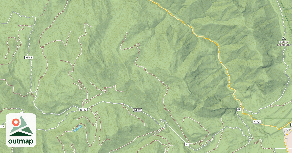Map of HENDRICKS
